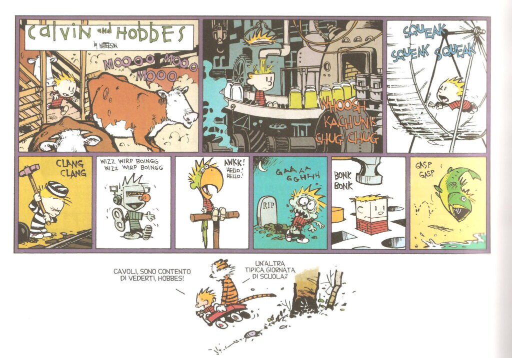 4 Calvin e hobbes la scuola è finita