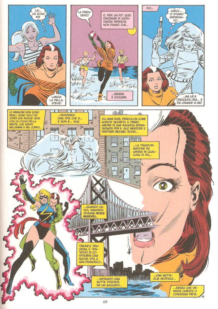 2 Rogue e Carol Danvers