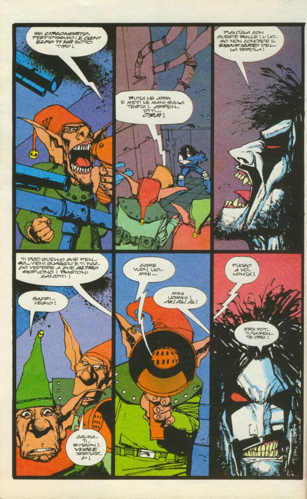 Lobo Paramilitary Sangue a Natale. Keith Giffen Alan Grant e Simon Bisley Play Press Publishing 1992