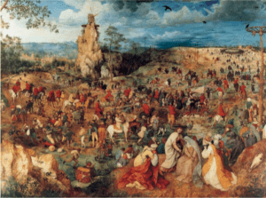 Brugel il Vecchio Salita al Calvario 1564