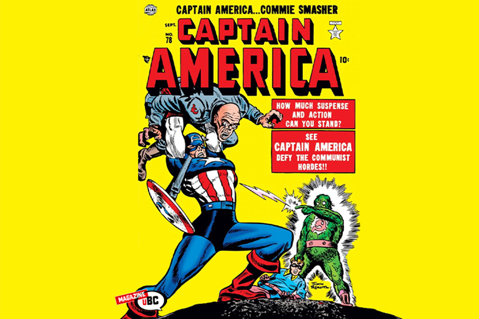 capitan america anni 50 cover