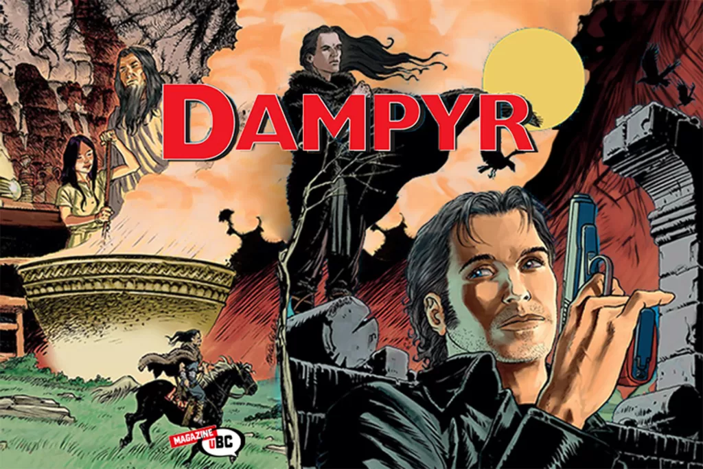 Dampyr n.283 Il ritorno di Taliesin e Dampyr n.284 Il calderone di Dagda jpg