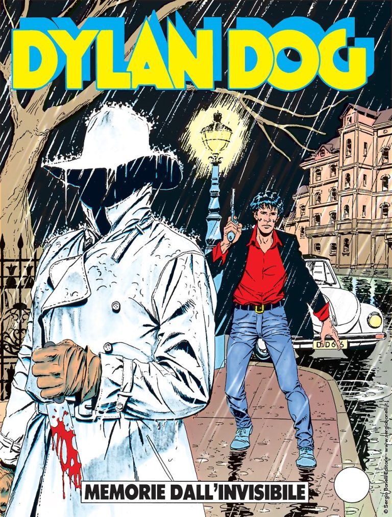 Copertina di Dylan Dog n. 19 “Memorie dall'invisibile”
