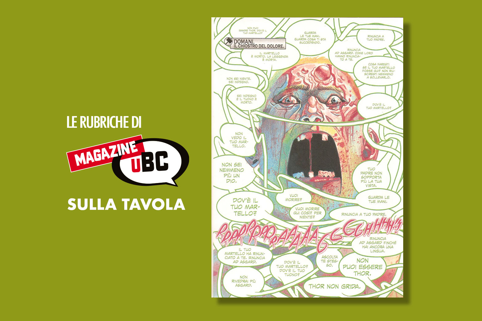 sulla tavola ottobre