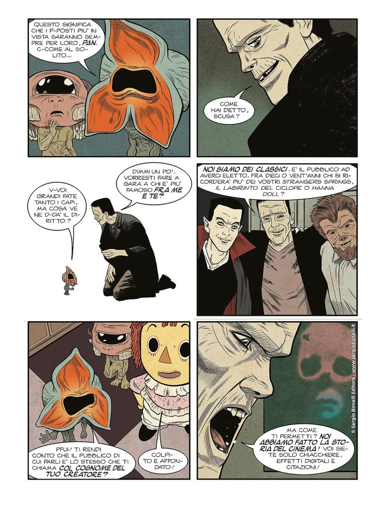 Dylan Dog Color Fest n.51 Strade perdute Corridoio