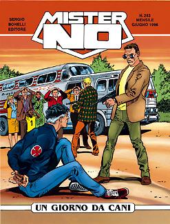 Copertina di Mister No n. 253 “Un giorno da cani”