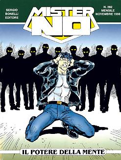 Copertina di Mister No n. 282 “Il potere della mente”