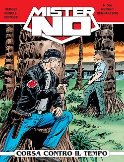 Copertina di Mister No n. 356 “Corsa contro il tempo”