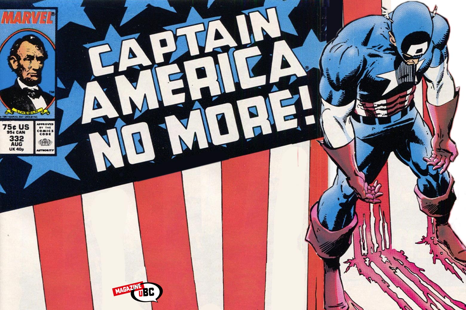 captain america no more!