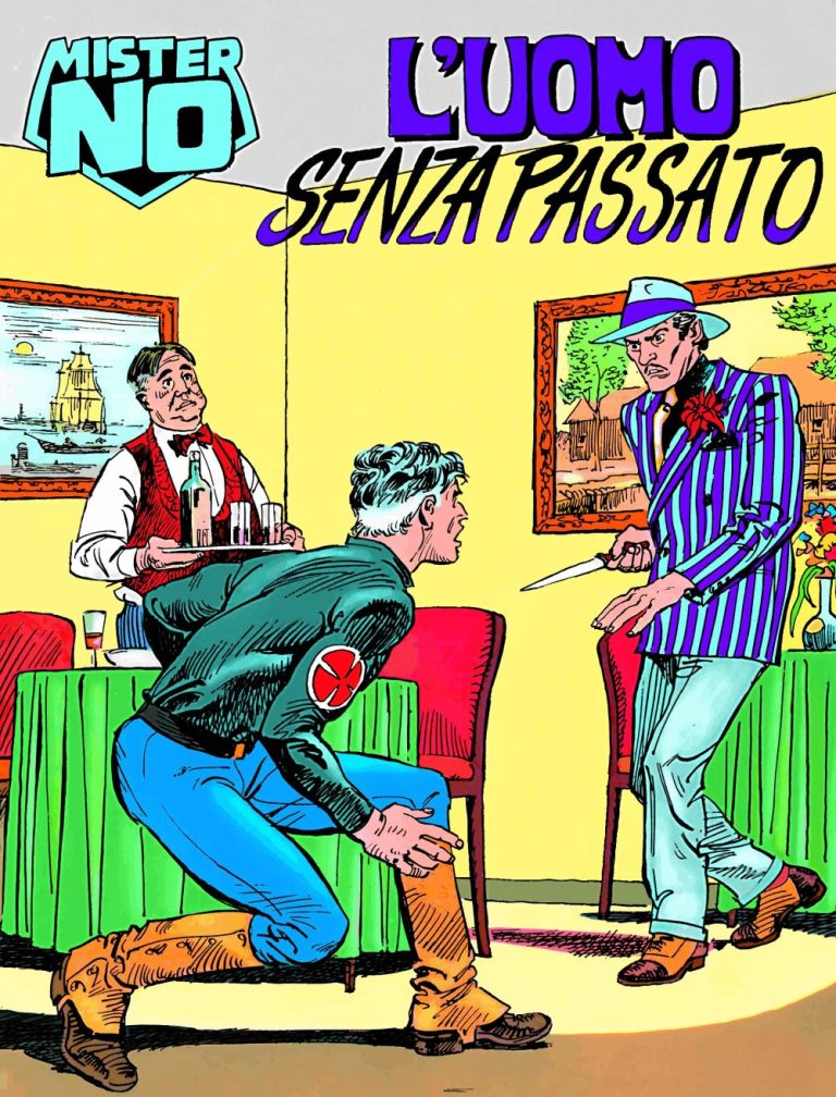 Copertina di Mister No n. 232 “L'uomo senza passato”