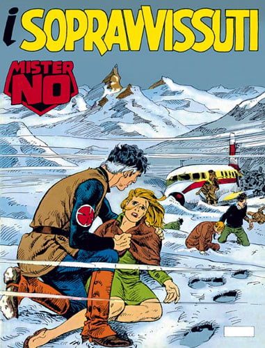 Copertina di Mister No n. 210 “I sopravvissuti”