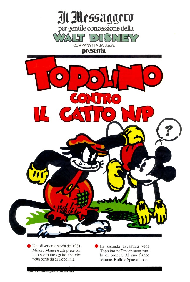 Topolino contro il Gatto Nip