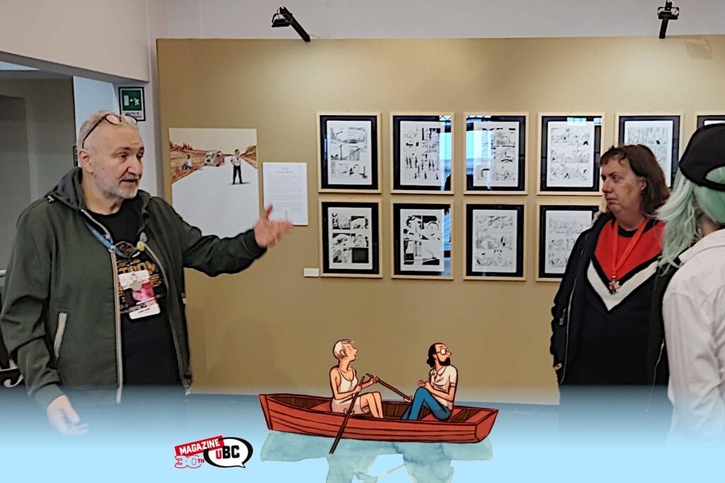 La visita guidata alla mostra di Alfred a Lucca Comics & Games 2025