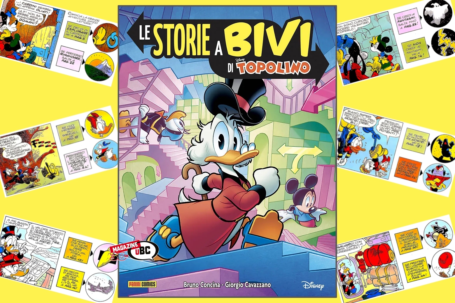 “Le Storie a Bivi di Topolino” di Bruno Concina e Giorgio Cavazzano