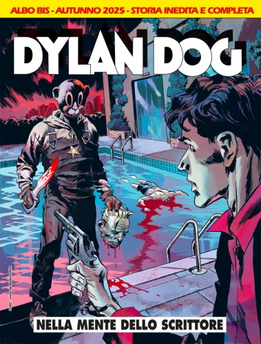 Copertina di Dylan Dog n. 470 bis “Nella mente dello scrittore”