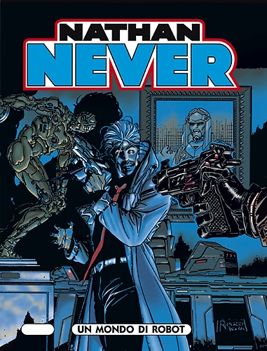 Copertina di Nathan Never n. 73 “Un mondo di robot”