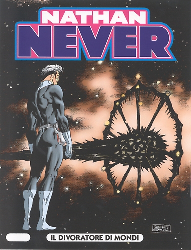 Copertina di Nathan Never n. 98 “Il divoratore di mondi”
