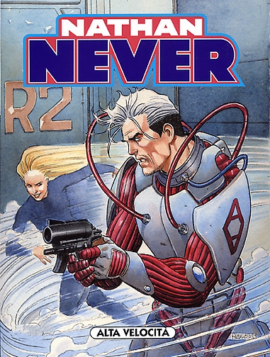 Copertina di Nathan Never n. 155 “Alta velocità”