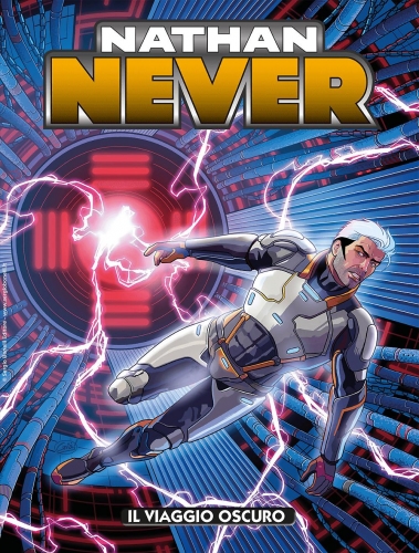 Copertina di Nathan Never n. 406 “Il viaggio oscuro”
