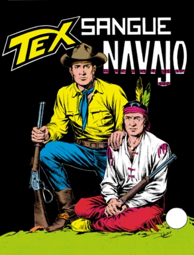 Copertina di Tex n. 51 “Sangue Navajo”